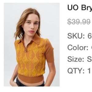 UO 70s Crop Top